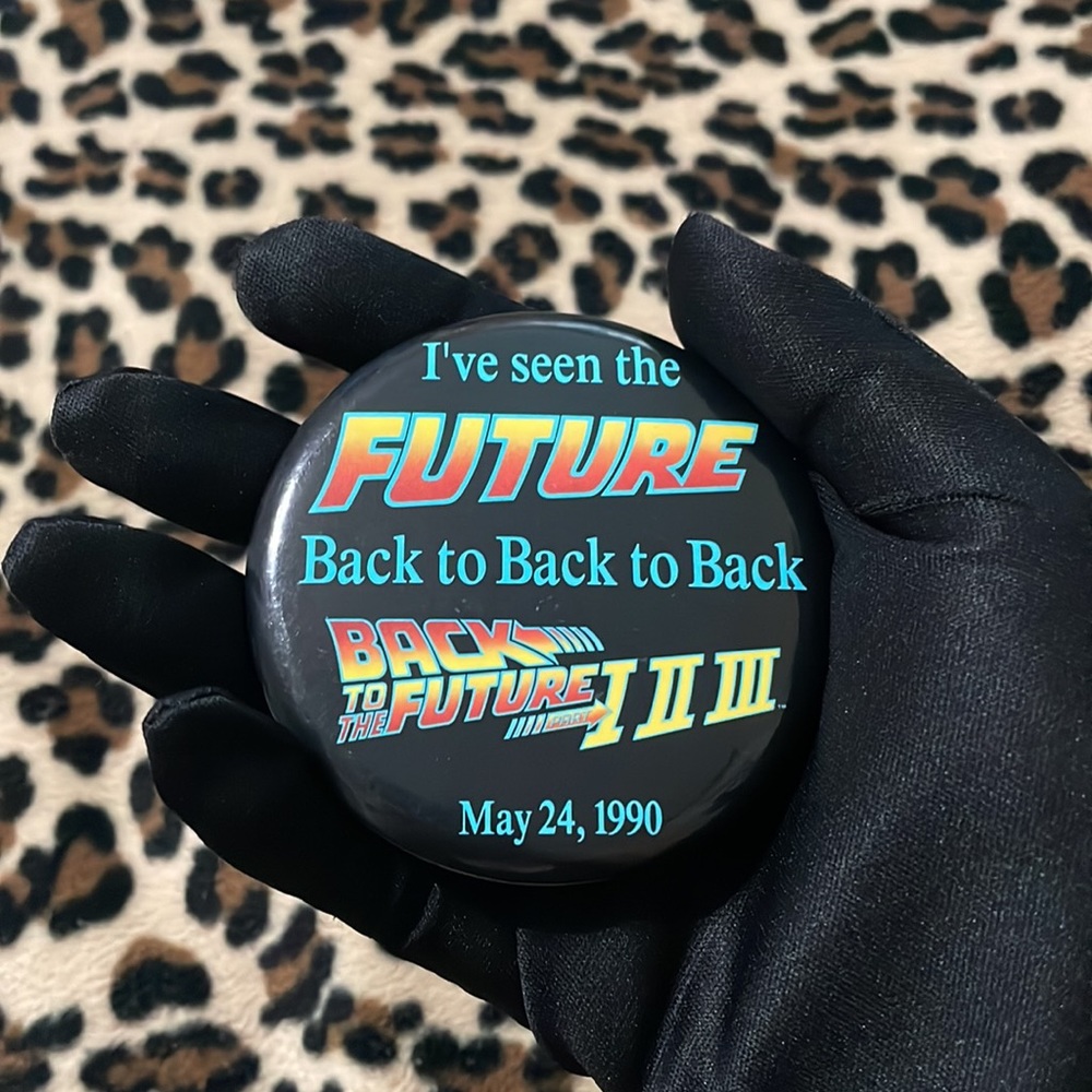Back To The Future Back To Back To Back Button Pi… - image 3